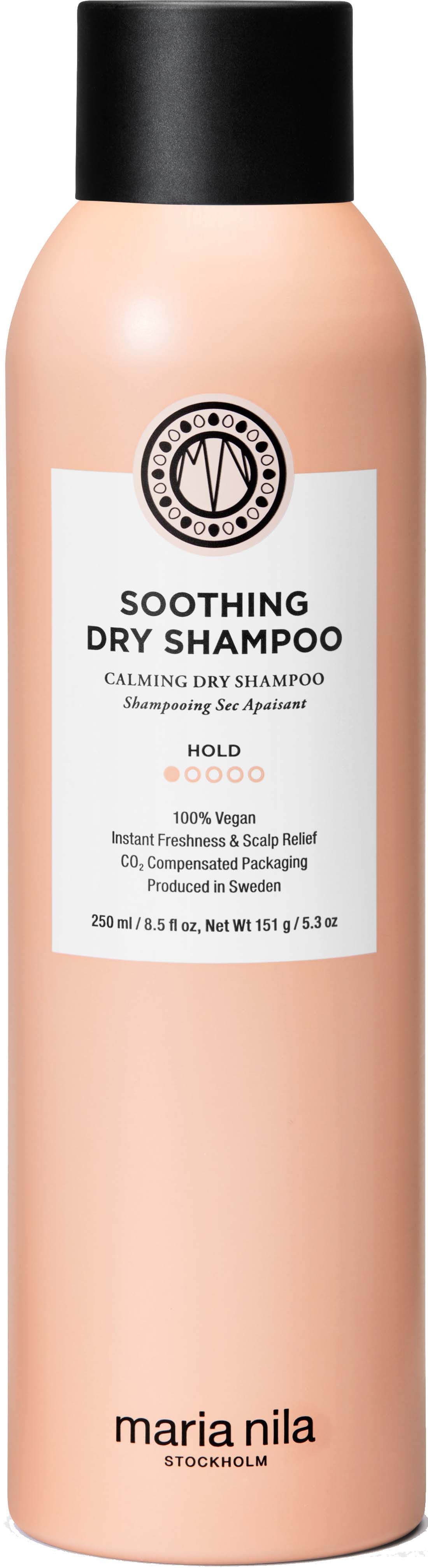 Maria Nila Trockenshampoo Maria Nila Soothing Dry Shampoo 250 ml, erfrischt und belebt sensible Kopfhaut
