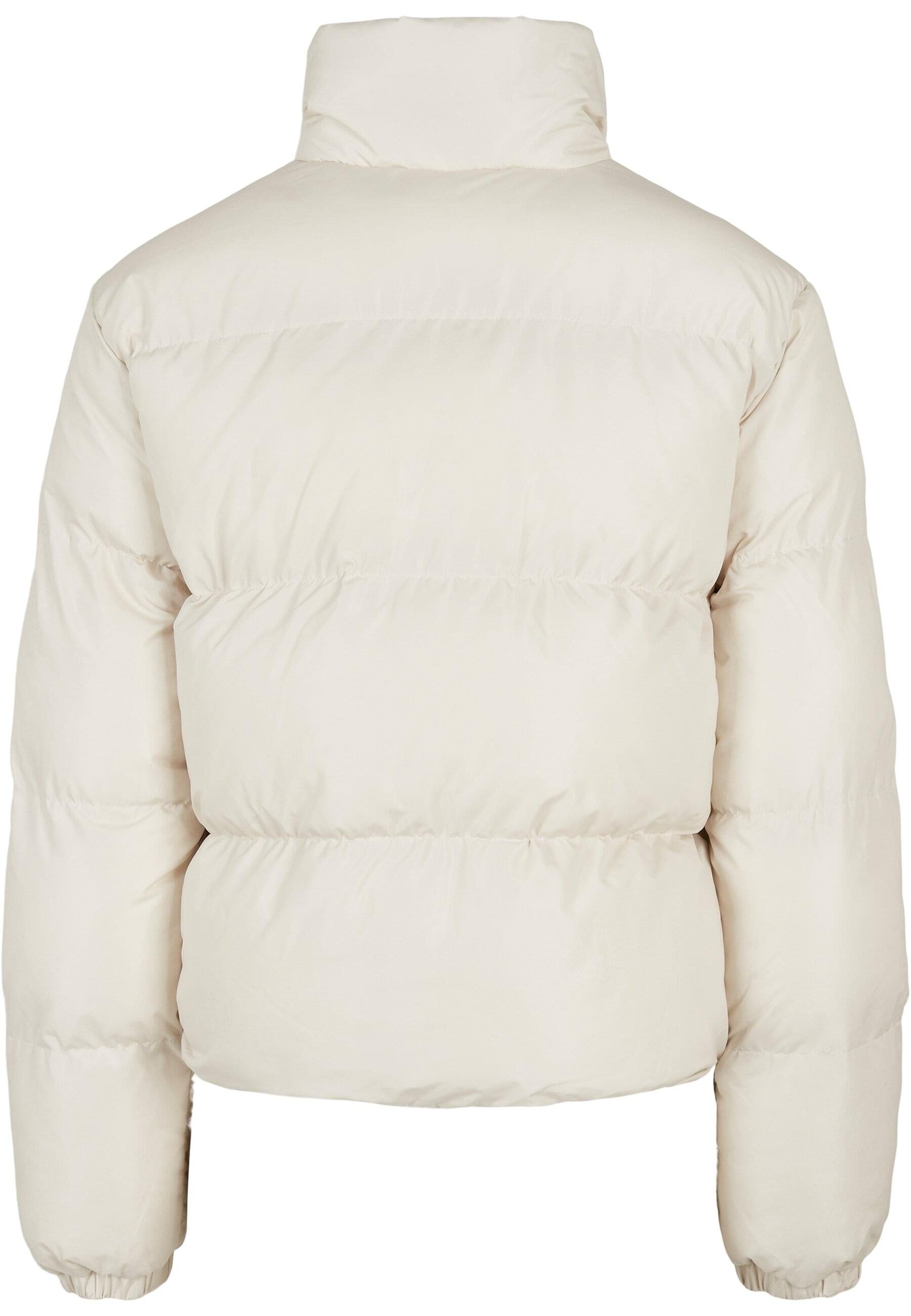 Jacket Winterjacke CLASSICS Short Ladies URBAN (1-St) Damen Puffer whitesand Peached