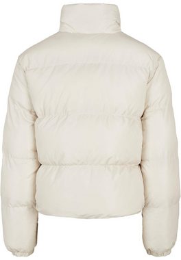 URBAN CLASSICS Winterjacke Urban Classics Damen Ladies Short Peached Puffer Jacket (1-St)