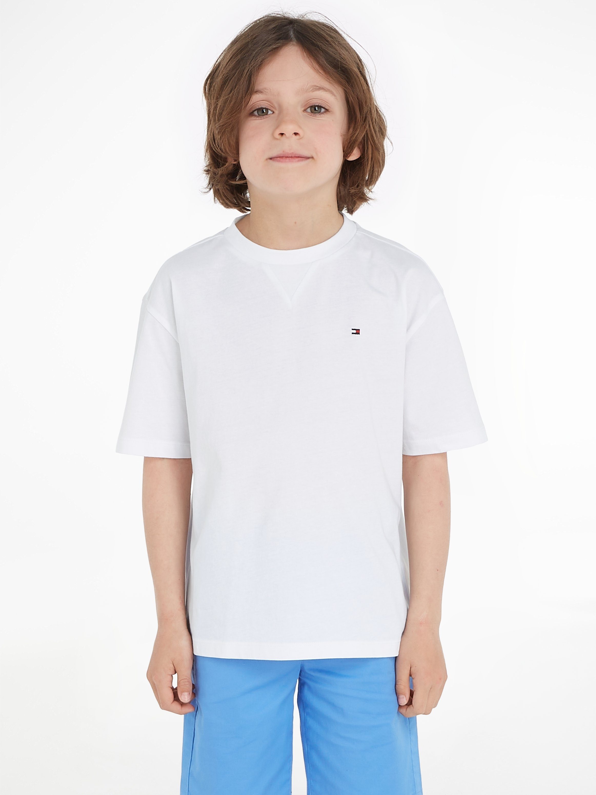 Tommy Hilfiger T-Shirt ESSENTIAL TEE S/S Baby bis 2 Jahre white