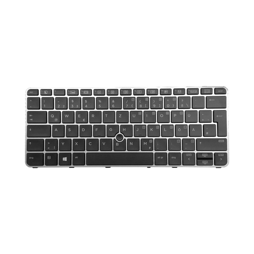 Trade-Shop Ersatz passend für HP EliteBook 725 G3 725 G4 820 G3 820 G4 828 G3 Tastatur (Tasten: Deutsch, QWERTZ / mit Hintergrundbeleuchtung und Trackpoint)