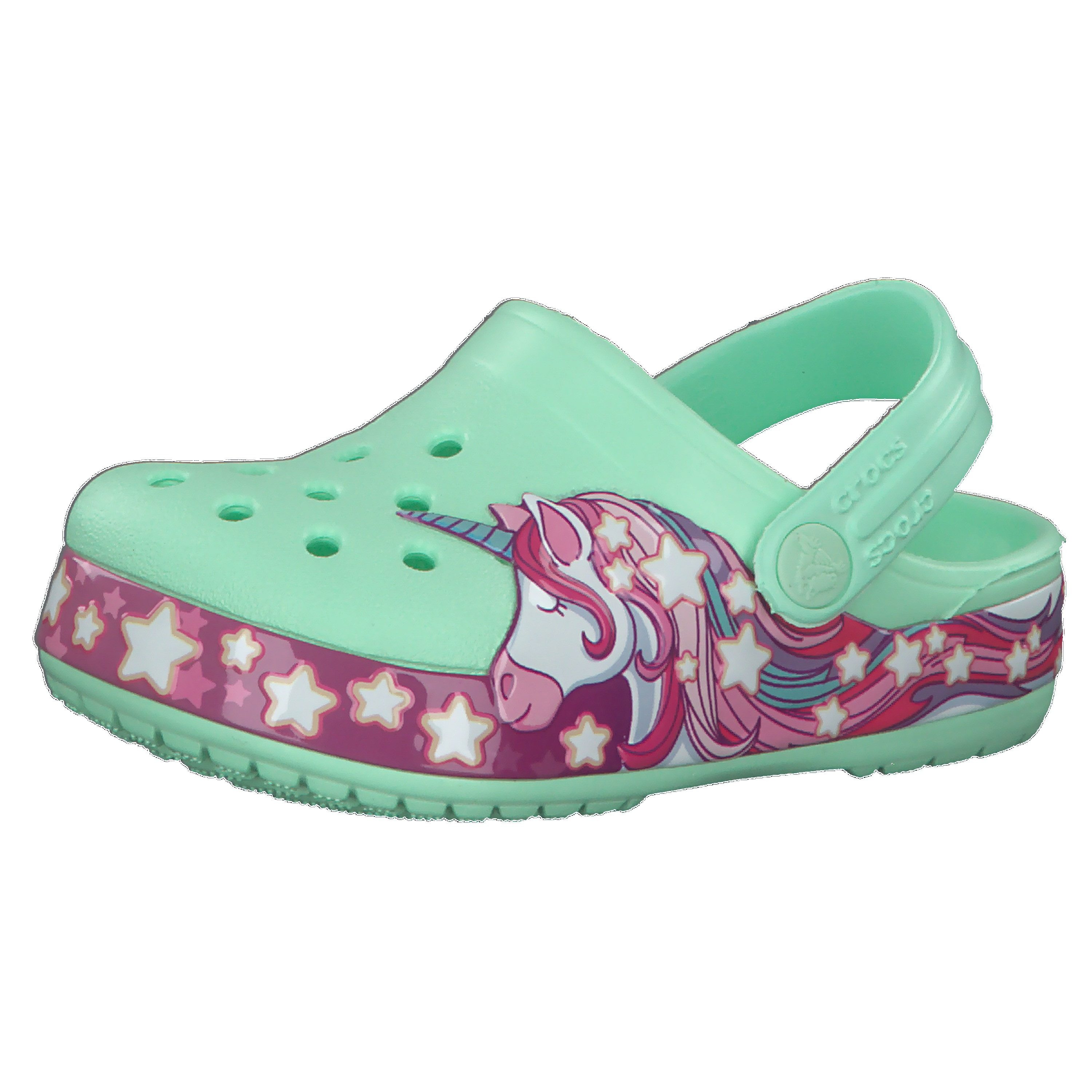 Crocs Mädchen Schuhe Fun Lab Unicorn Band Clog 206270 Sandale