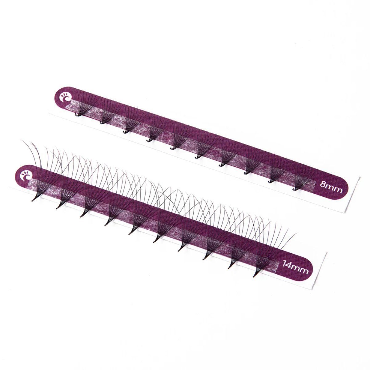 Wimpanista Einzelwimpern 8D Pointy Base Wimpernfächer C Curl 0.05 mm Mix 8-14 mm, 1 tlg.
