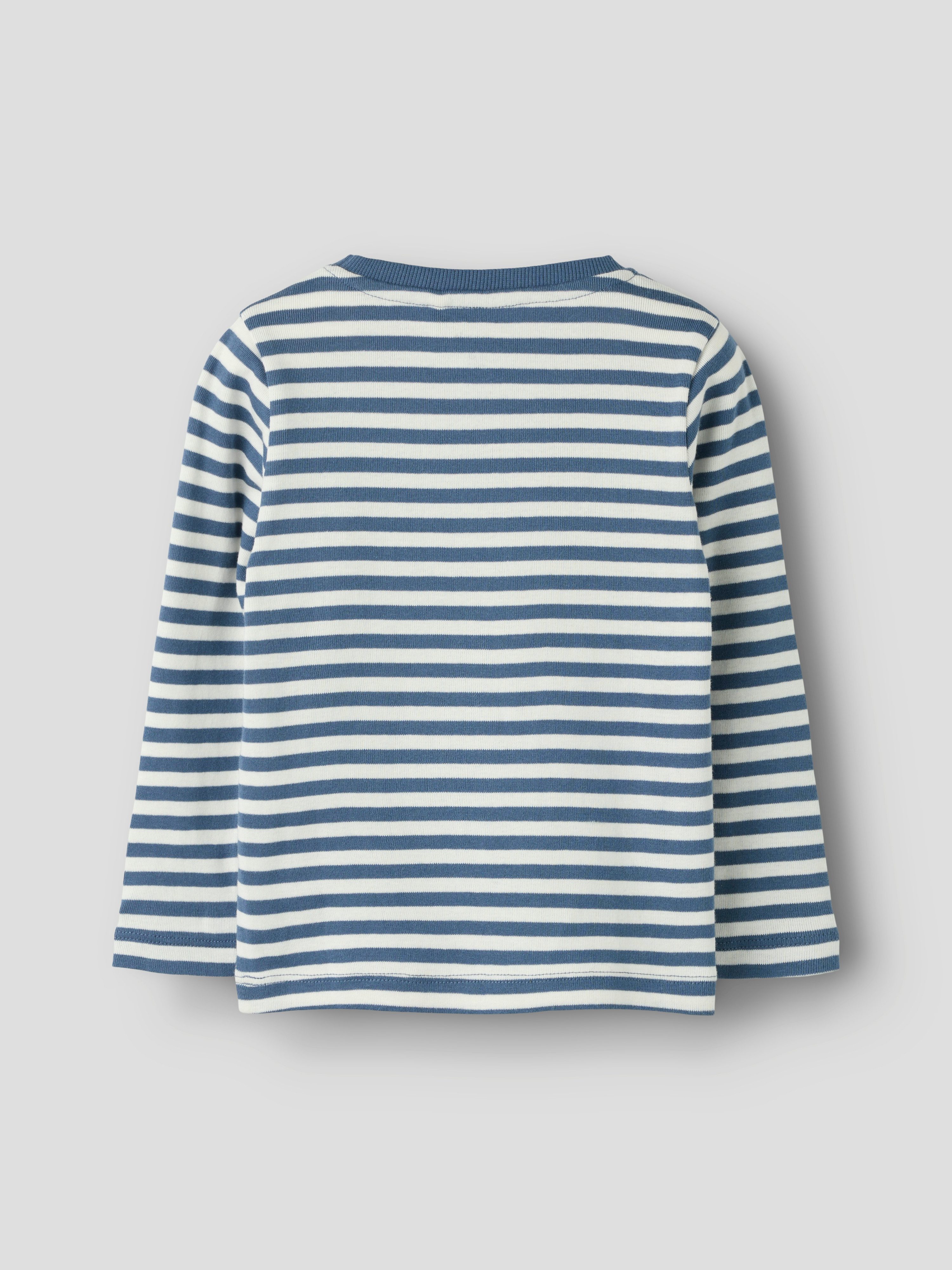 Name It Langarmshirt NMMVILLY LS SLIM TOP NOOS Baumwolle, slim fit