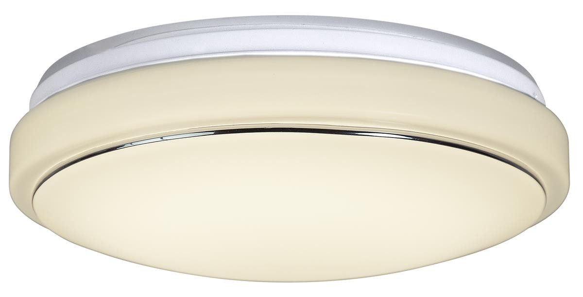 STAR TRADING LED Deckenleuchte Deckenleuchte LED INTERGRA - D: 32,5cm - 17W - WW 3000K - 1050lm, LED Classic, warmweiß (2100K bis 3000K)