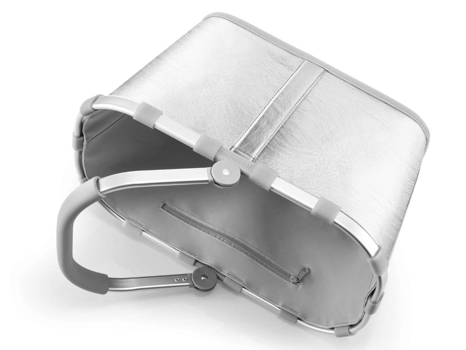 REISENTHEL® Einkaufskorb carrybag silver crackle günstig online kaufen