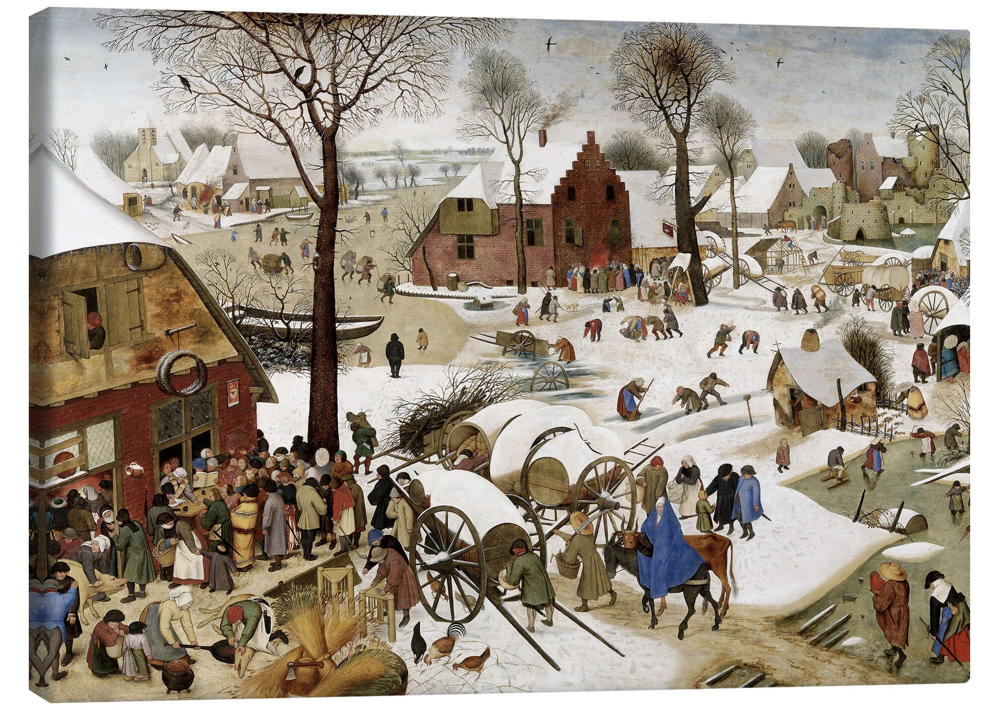 Leinwandbild Pieter Brueghel d.Ä.