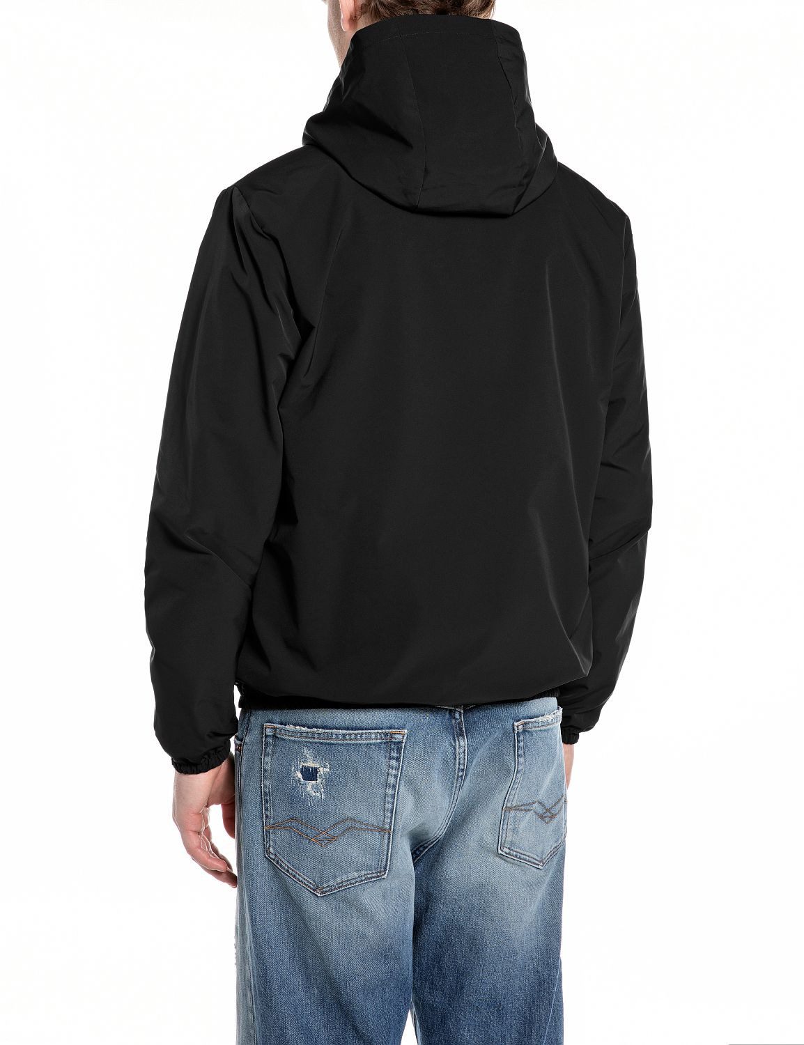 Replay Kurzjacke mit Kapuze günstig online kaufen