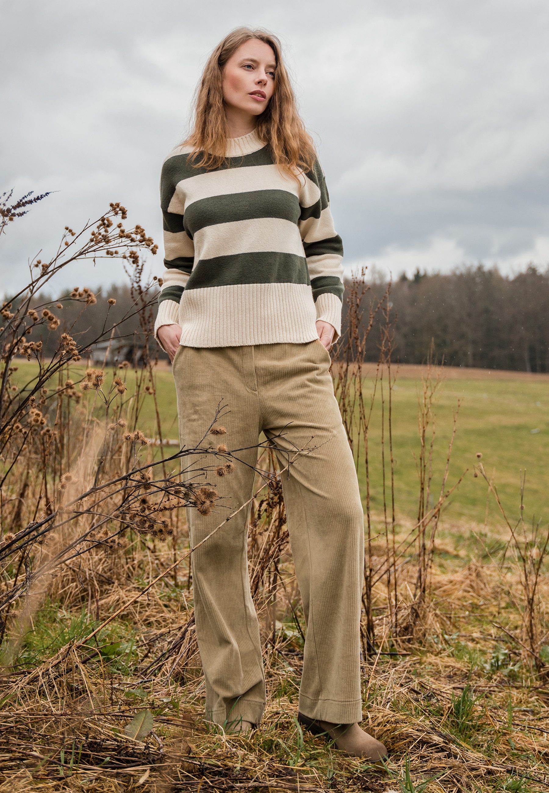 LIVING CRAFTS Stoffhose PARSELINA GOTS zertifiziert