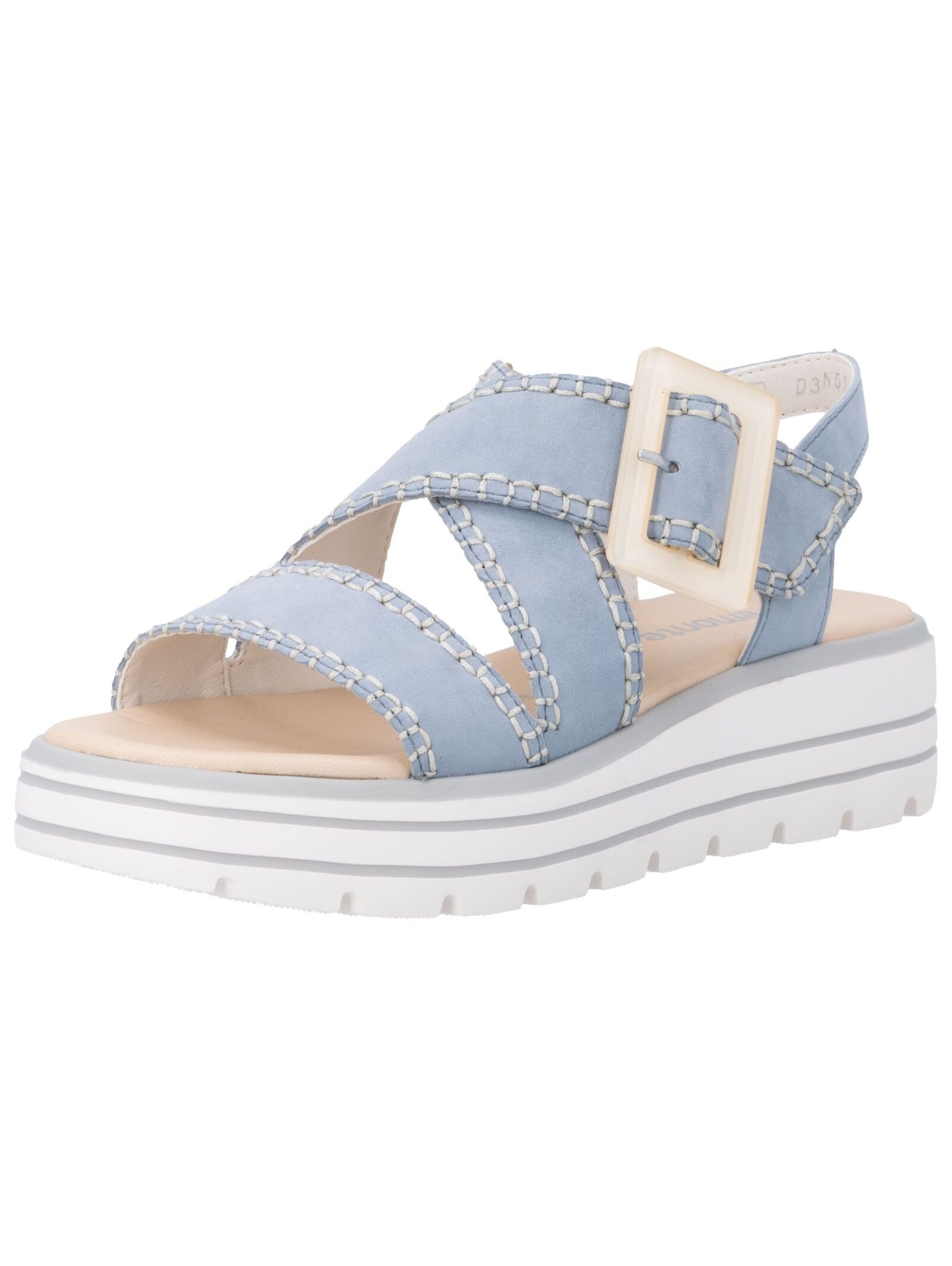 Remonte Remonte Sandalen Leder Keilsandalette