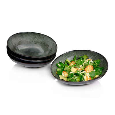Retro Mixen Kochen Emaille Schüssel Suppe Müsli Salat Nudeln 12-20cm pflegeleicht 