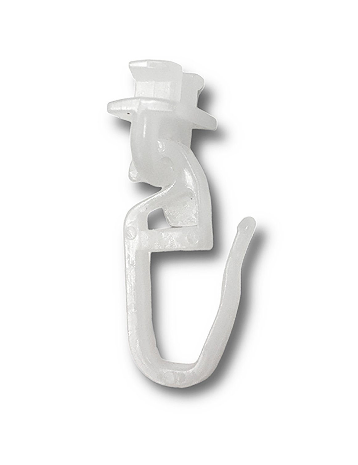 nodeko Gardinenhaken 100 Gleiter mit Faltenhaken zum Eindrehen für Vorhangs günstig online kaufen