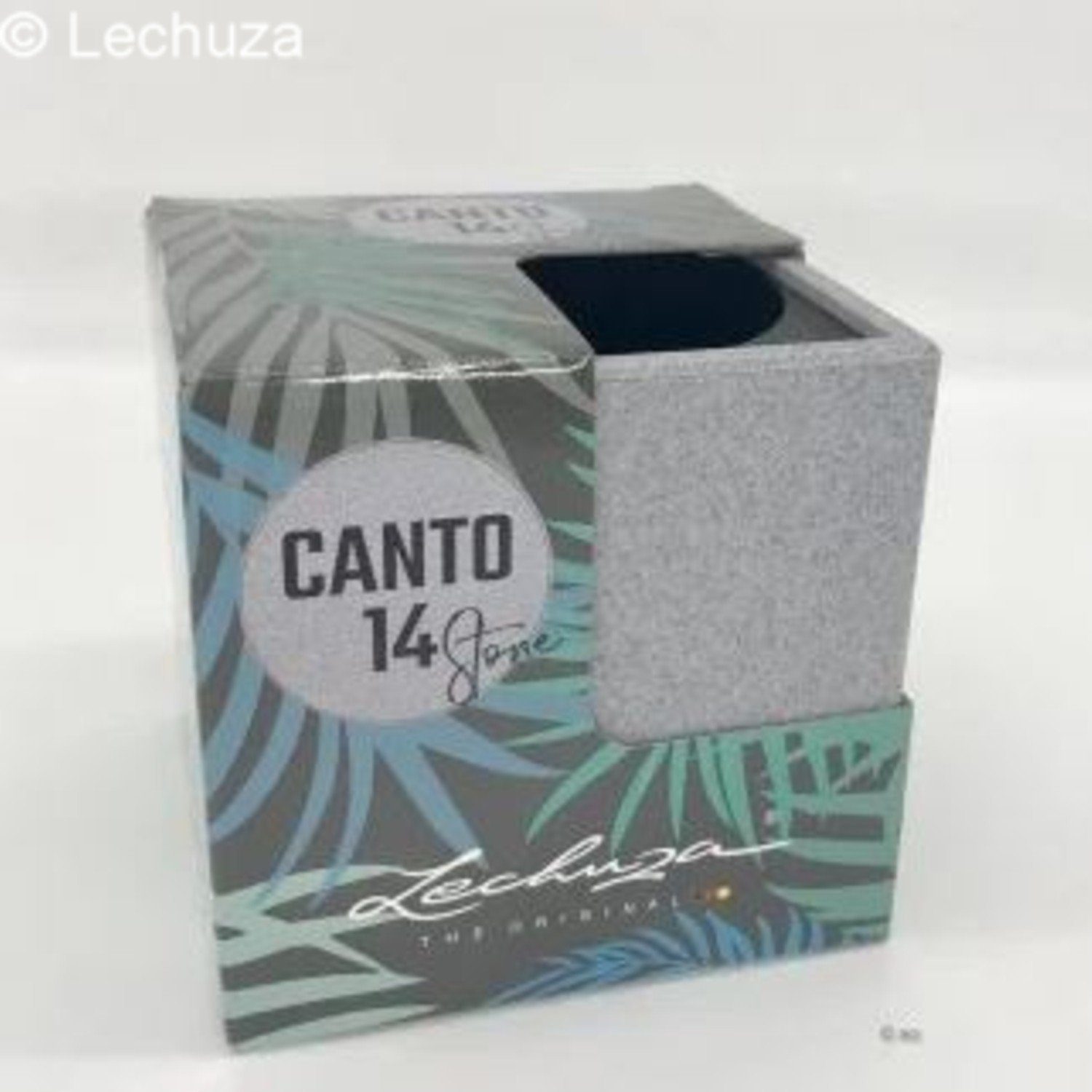 Canto steingrau Pflanztopf Kräutertopf Stone 14 Lechuza®