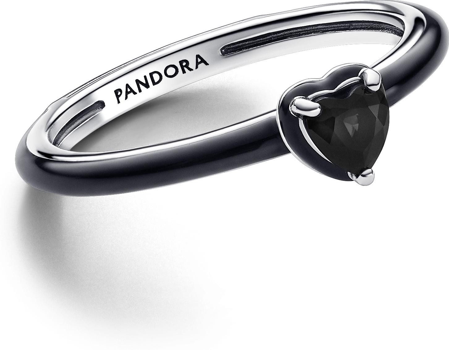Pandora Fingerring Pandora ME Schwarzes Chakra Herz Ring 193088C01 Damenrin günstig online kaufen