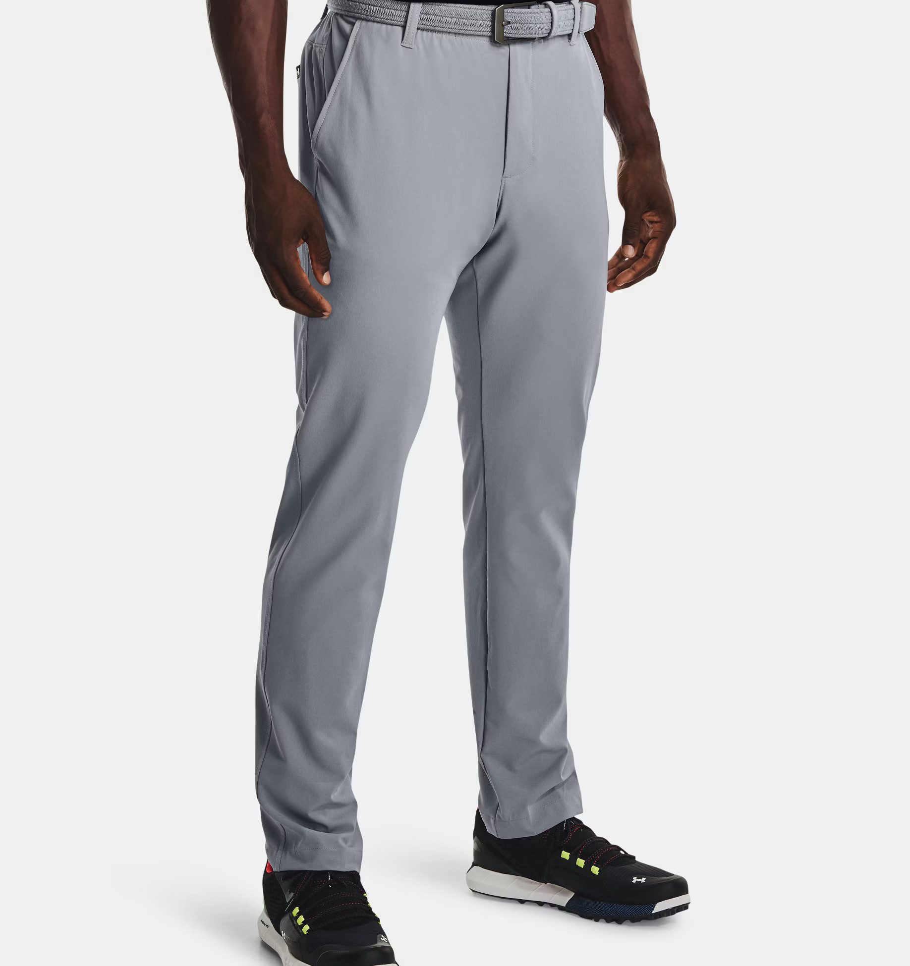 Golfhose Under Armour Golfhose Drive Tapered Grau Herren