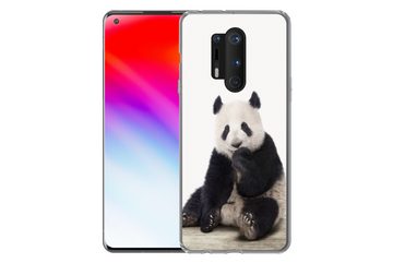 MuchoWow Handyhülle Panda - Tiere - Jungen - Mädchen - Pandabär, Phone Case, Handyhülle OnePlus 8 Pro, Silikon, Schutzhülle