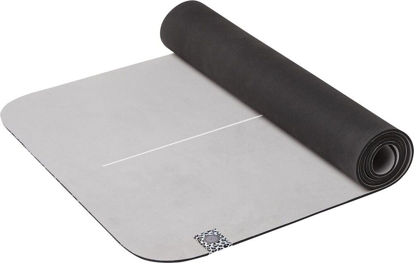 Fitnessmatte Yoga-Matte Natural Rubber Microfibe