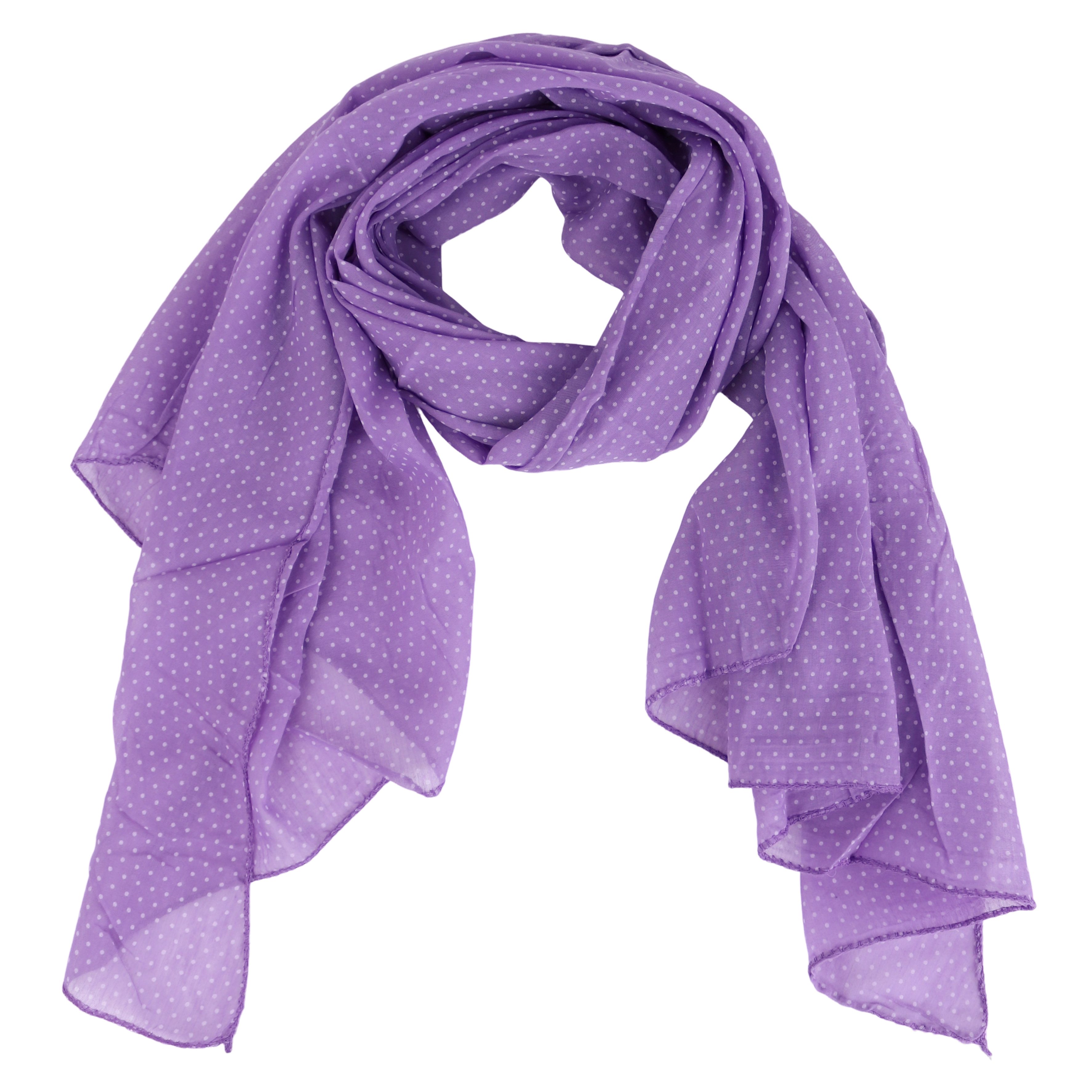 Modeschal Asymmetrischer Schal, Made in Italy 20% Seide 80% Baumwolle