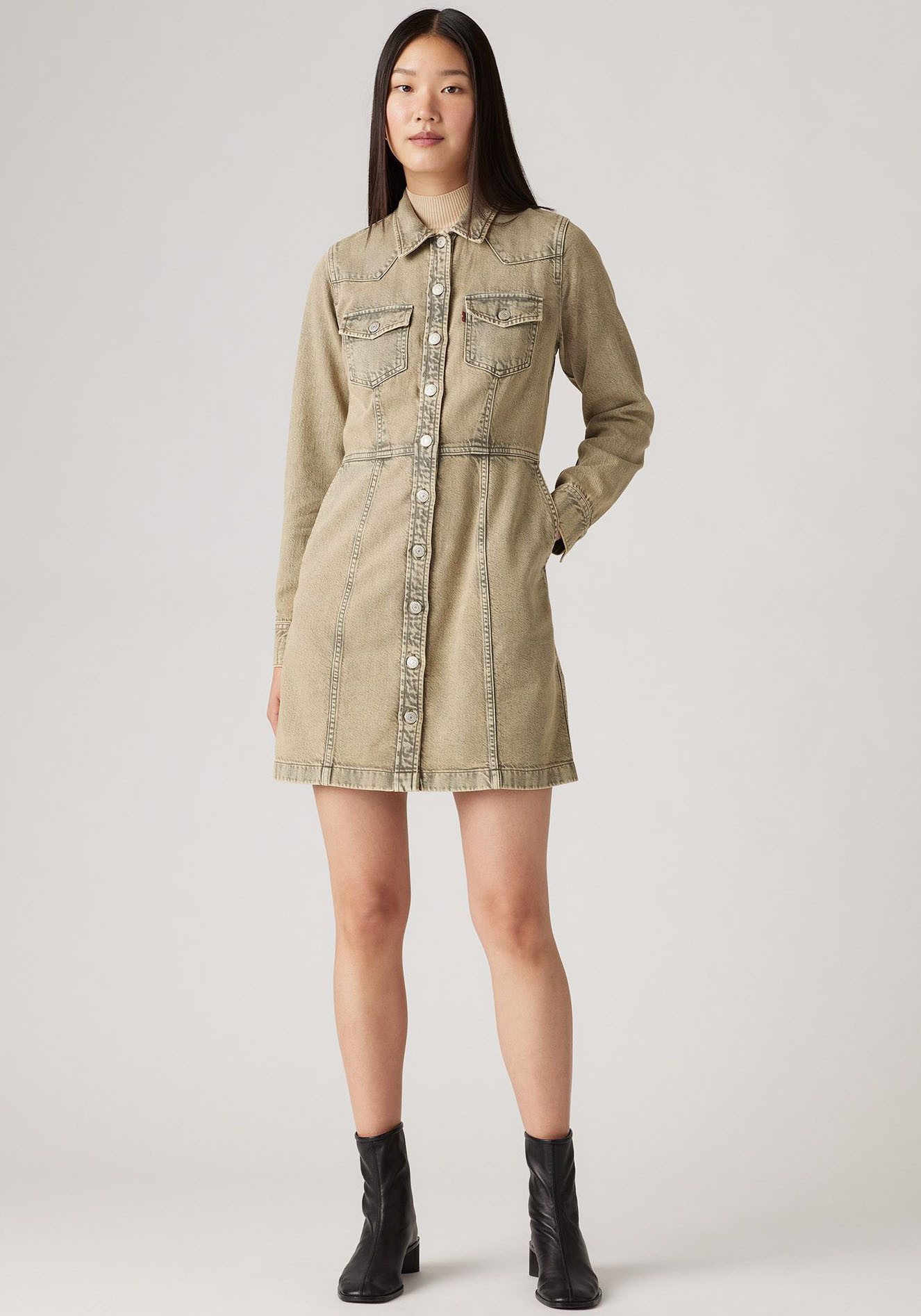 Levi's® Jeanskleid FLYNN WESTERN CORE DRES günstig online kaufen
