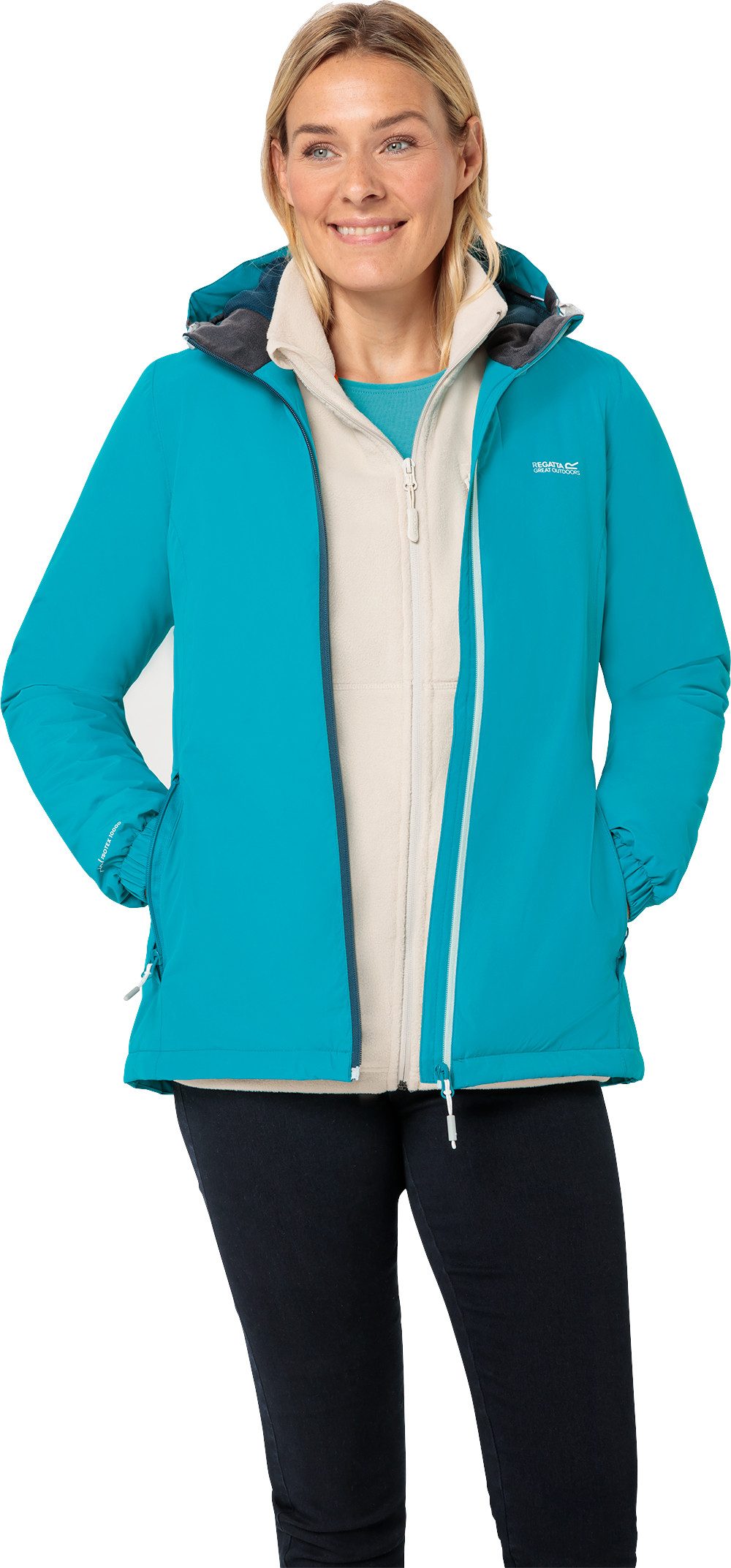 Regatta Allwetterjacke Mesh-Futter und warm wattiert mit Thermoguard