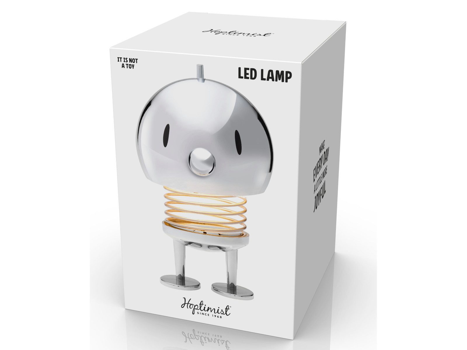 HOPTIMIST LED-Dekofigur LED Lampe L Chrome günstig online kaufen