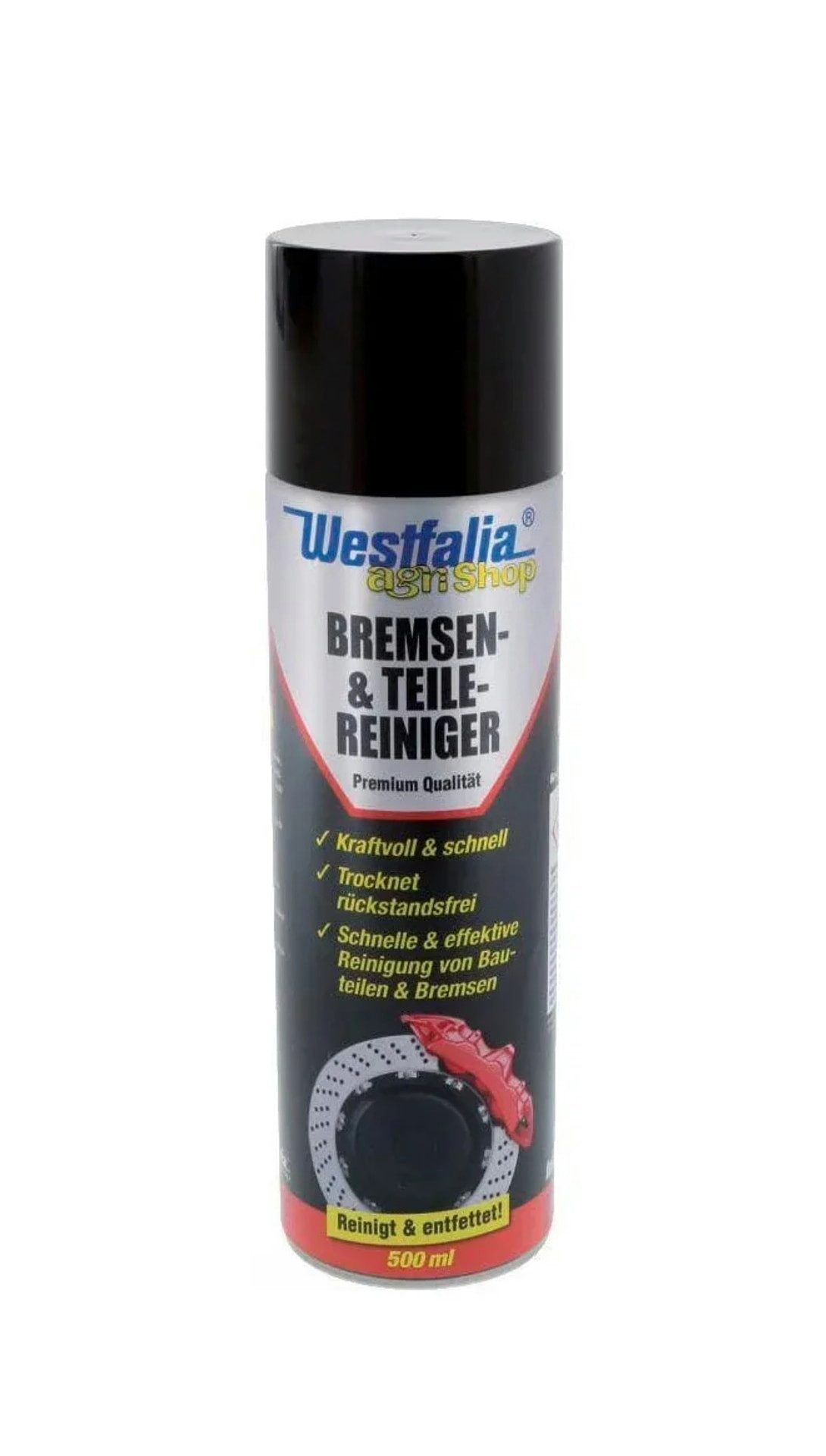 Westfalia Werkzeug Bremsenreiniger, 12 x 500 ml Bremsenreiniger