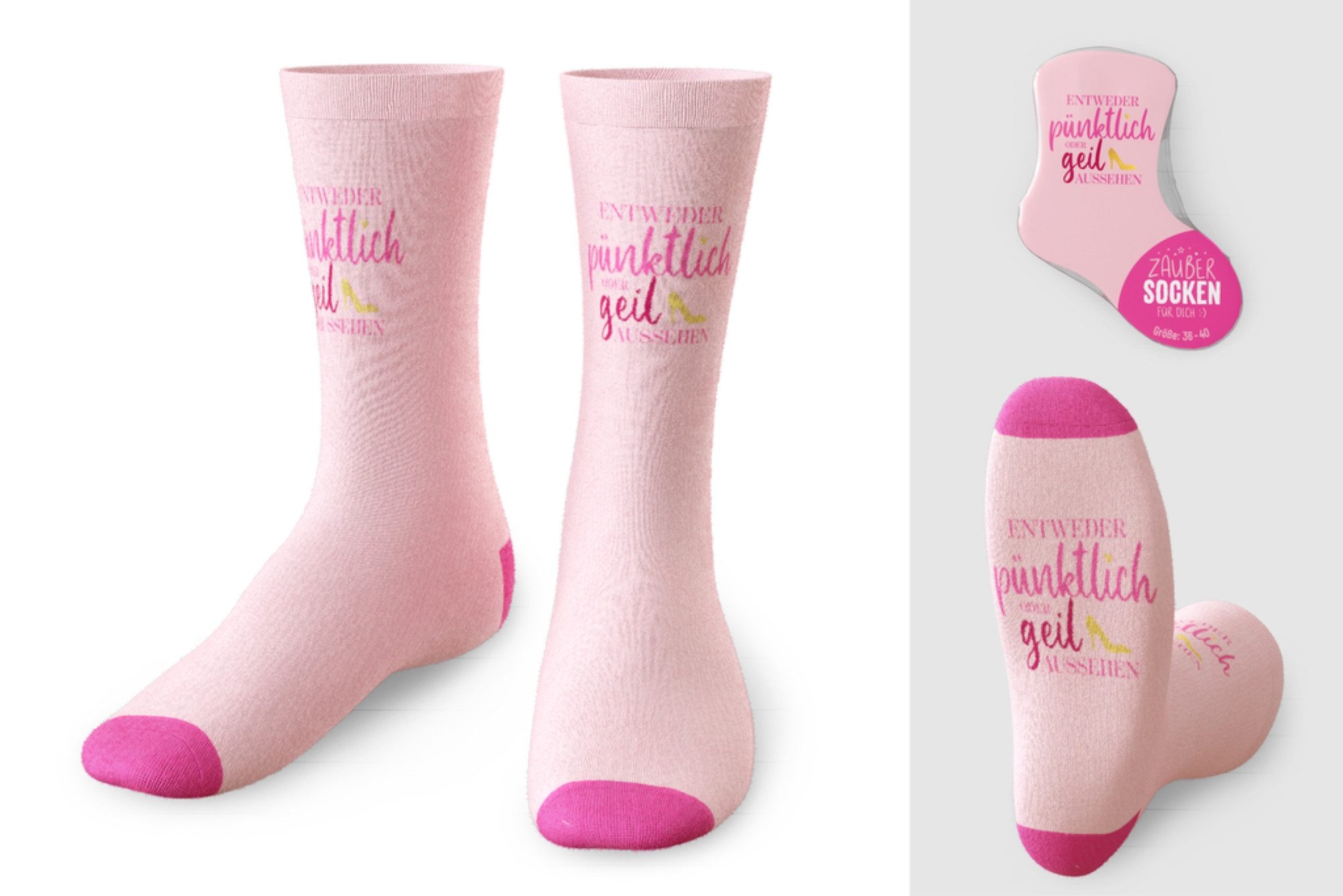Freizeitsocken la Vida Damen Socken, Zaubersocken, Kuschelsocken, Größe 36-40