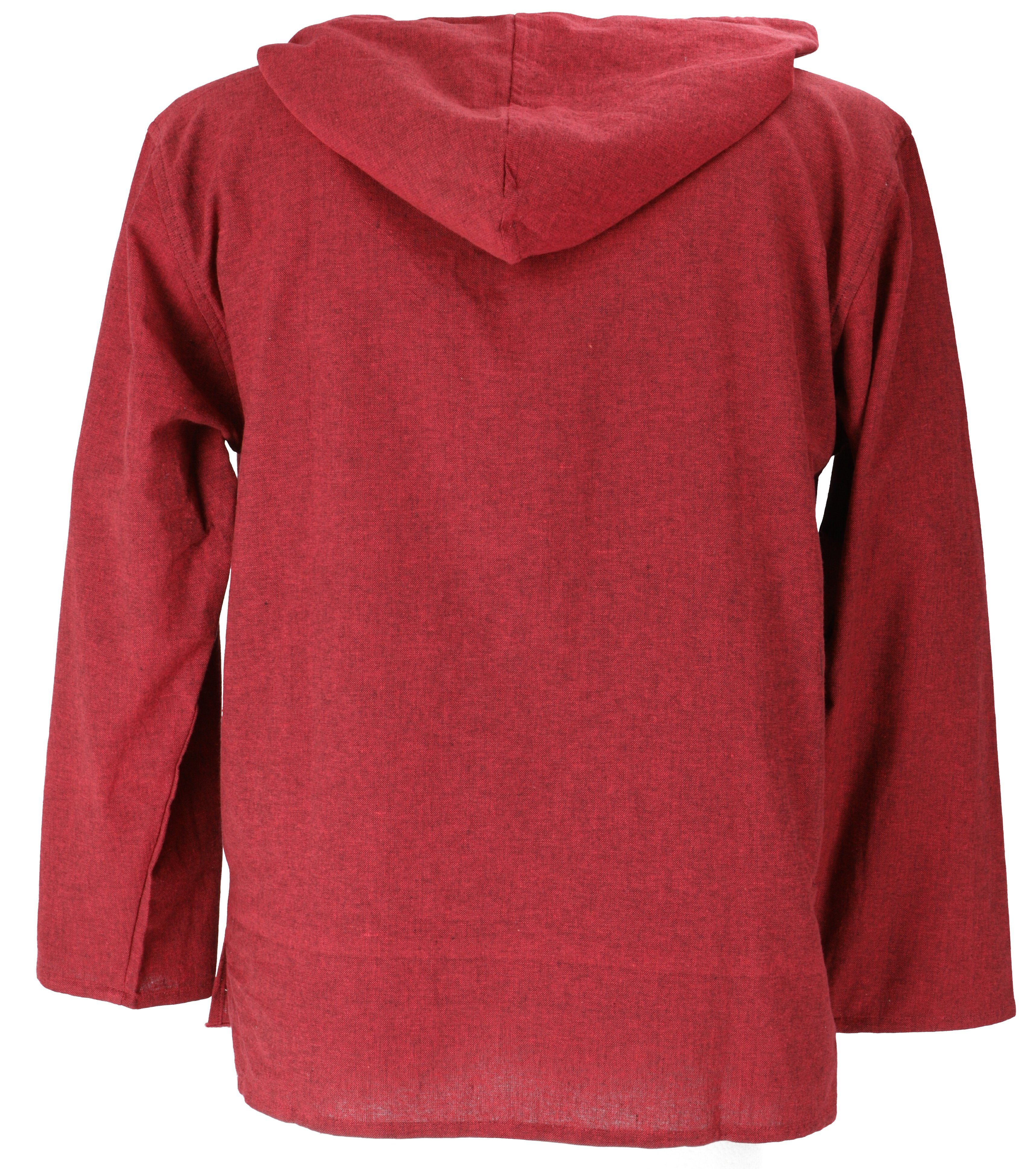 Guru-Shop Hemd & Shirt Yoga Hemd, Goa Hemd Om, Sweatshirt -.. alternative Bekleidung, Hippie, Ethno Style – Bild 2 von 3