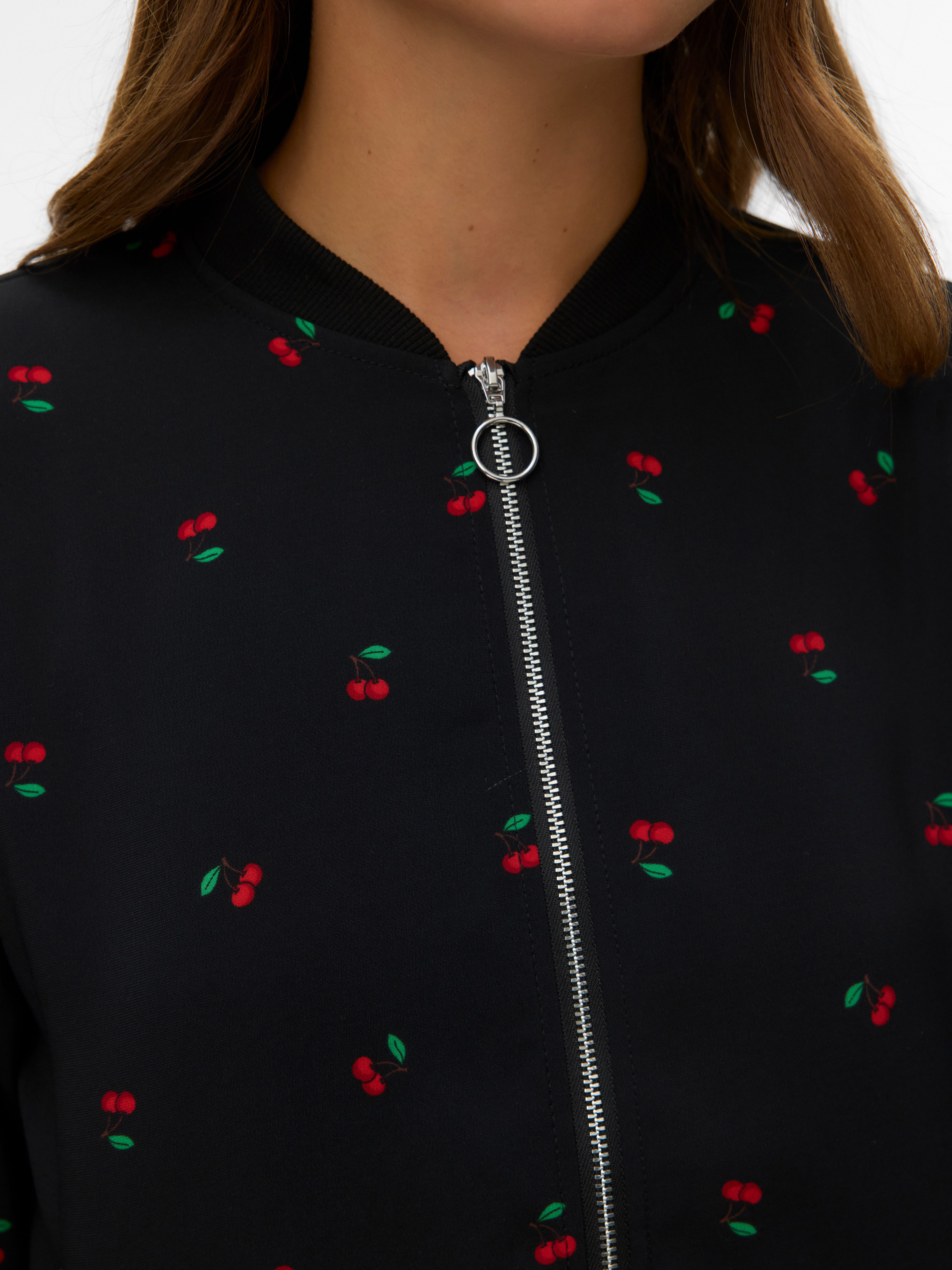Vero Moda Blouson VMCOCO L/S BOMBER AOP WVN NOOS Materialmix