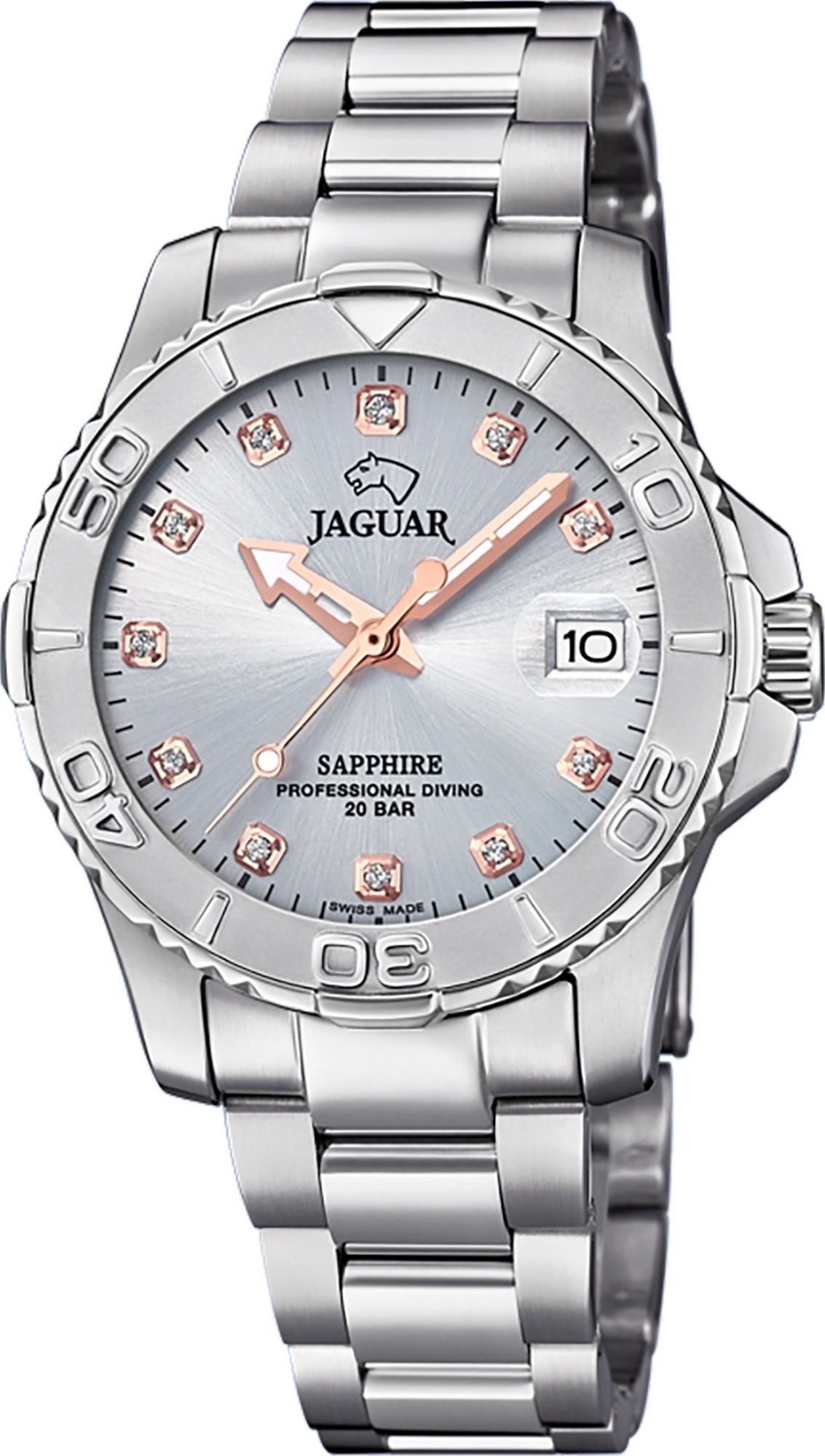 JAGUAR Quarzuhr Jaguar Damen Armbanduhr Cosmopolitan, (Analoguhr), Damen Ar günstig online kaufen