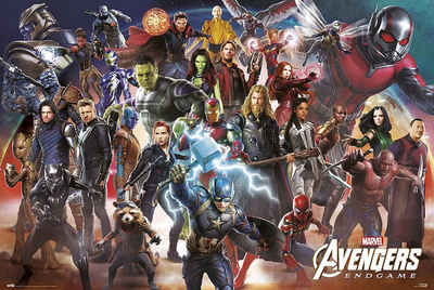 Grupo Erik Poster »Avengers: Endgame Poster Line Up 91,5 x 61 cm«