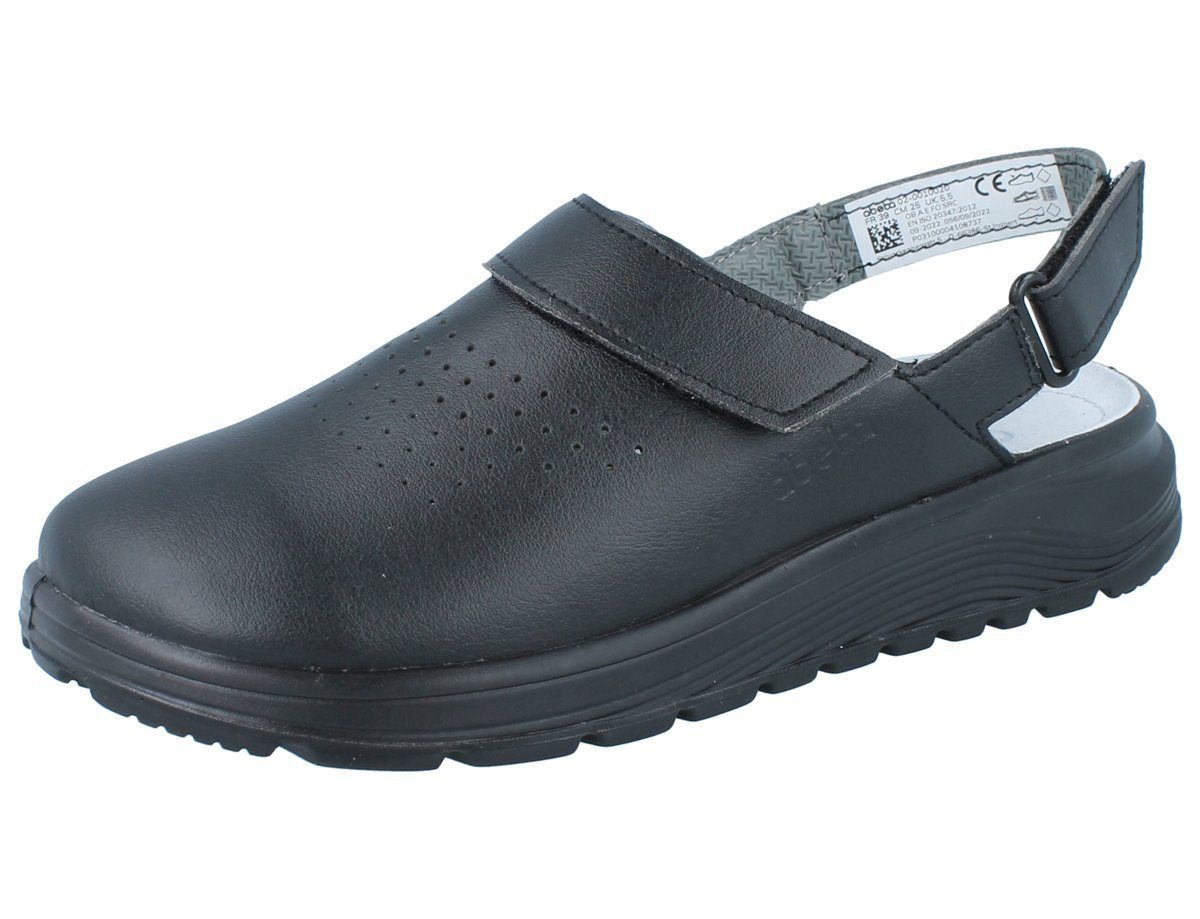 Abeba ABEBA Active Clogs Damen Berufsschuhe schwarz - Größe: 38 Arbeitsschuh
