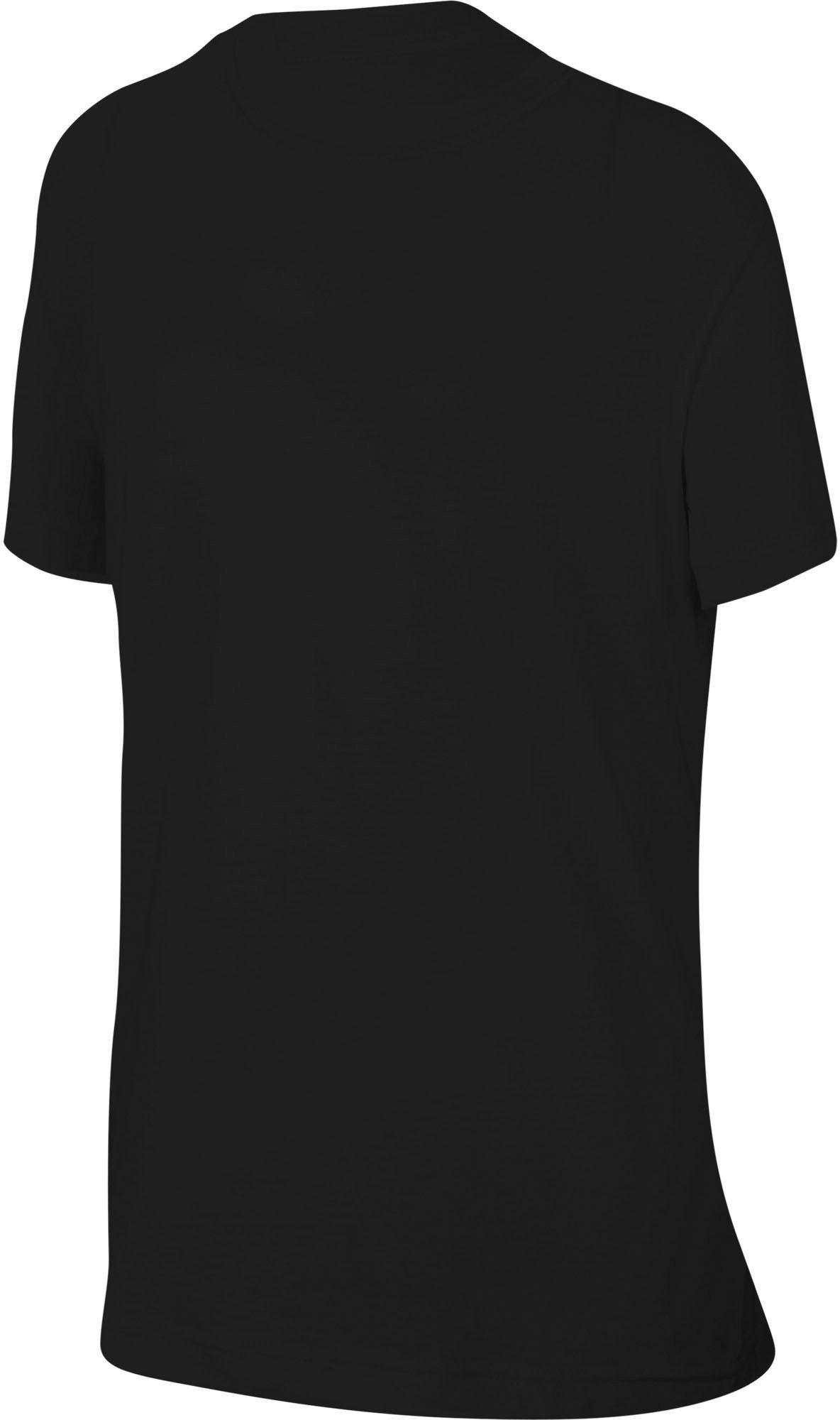 Kids' Sportswear Big T-Shirt (Girls) Nike T-Shirt schwarz