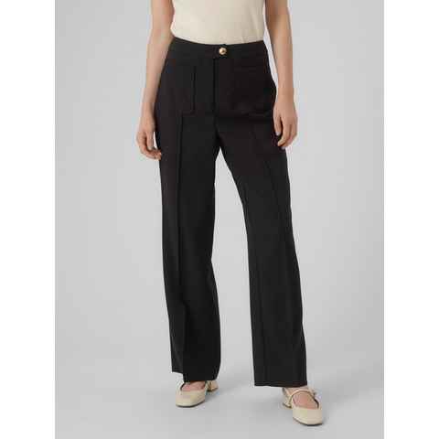 Vero Moda Anzughose VMGECINA HW WIDE PANTS TLR WVN BTQ