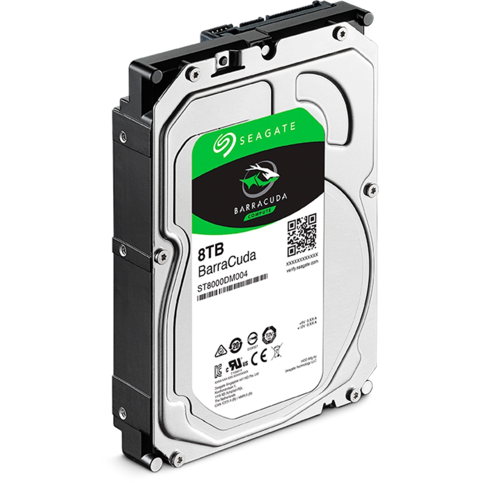Seagate Seagate ST8000DM004 8 TB, Festplatte, (SATA 6 HDD-Festplatte (8 TB) 3.5"