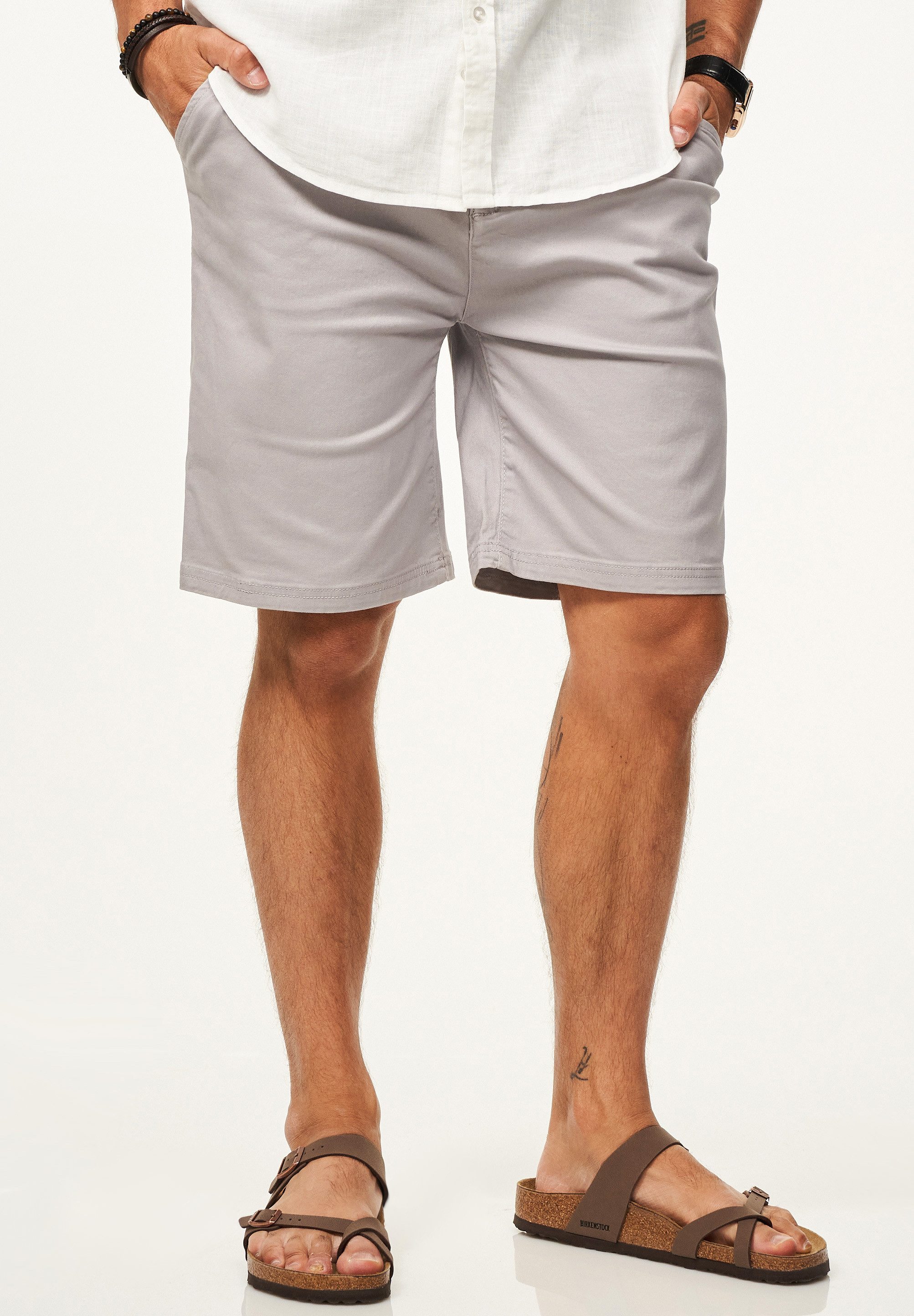 SOULSTAR Chinoshorts mit Stretchanteil Basic Kurze Hose für Herren Regular- günstig online kaufen