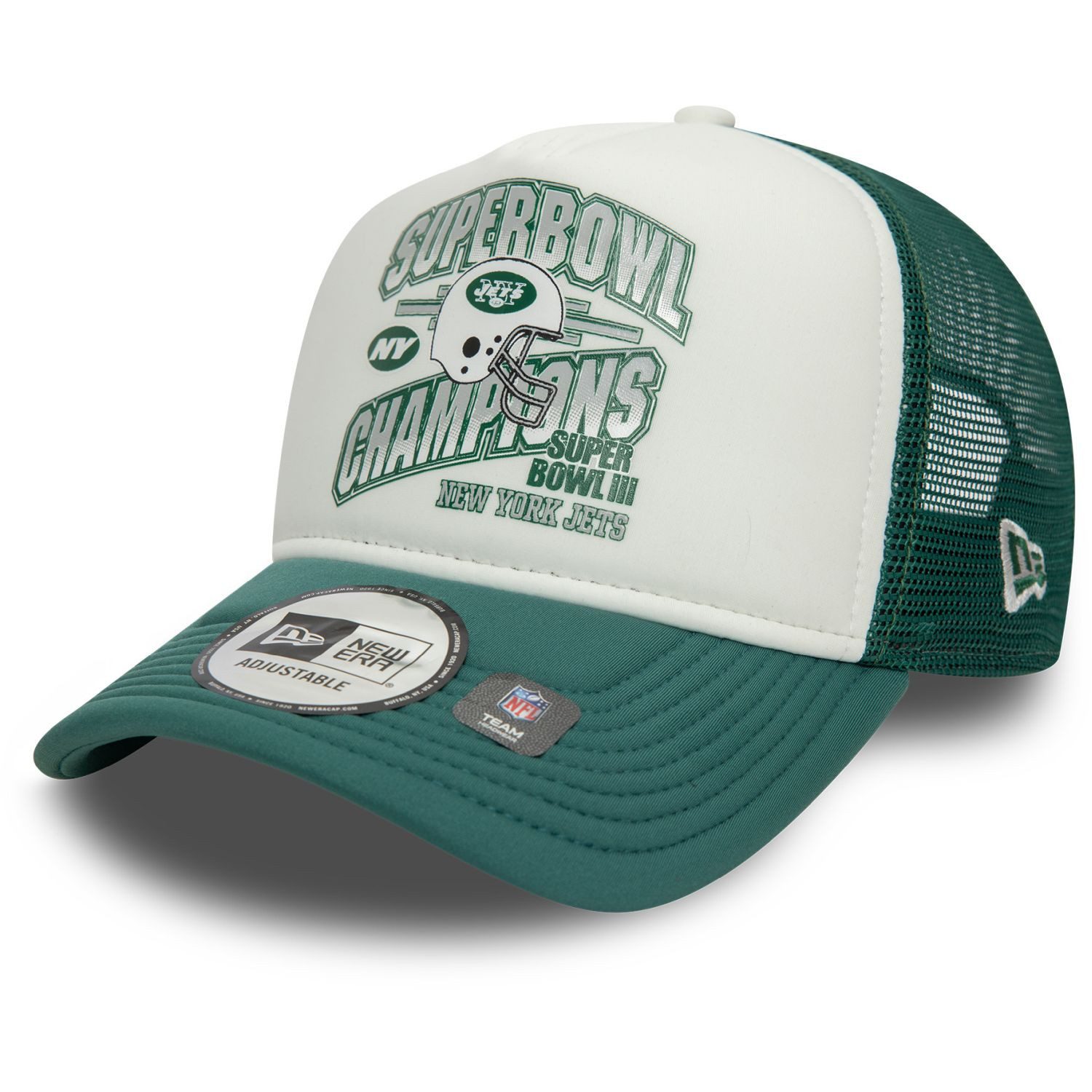 Trucker Cap AFrame Trucker SUPERBOWL New York Jets