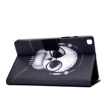 Wigento Tablet-Hülle Für Samsung Galaxy Tab A7 T500 / T505 2020 Motiv 58 Tablet Tasche Kunst Leder Hülle Etuis