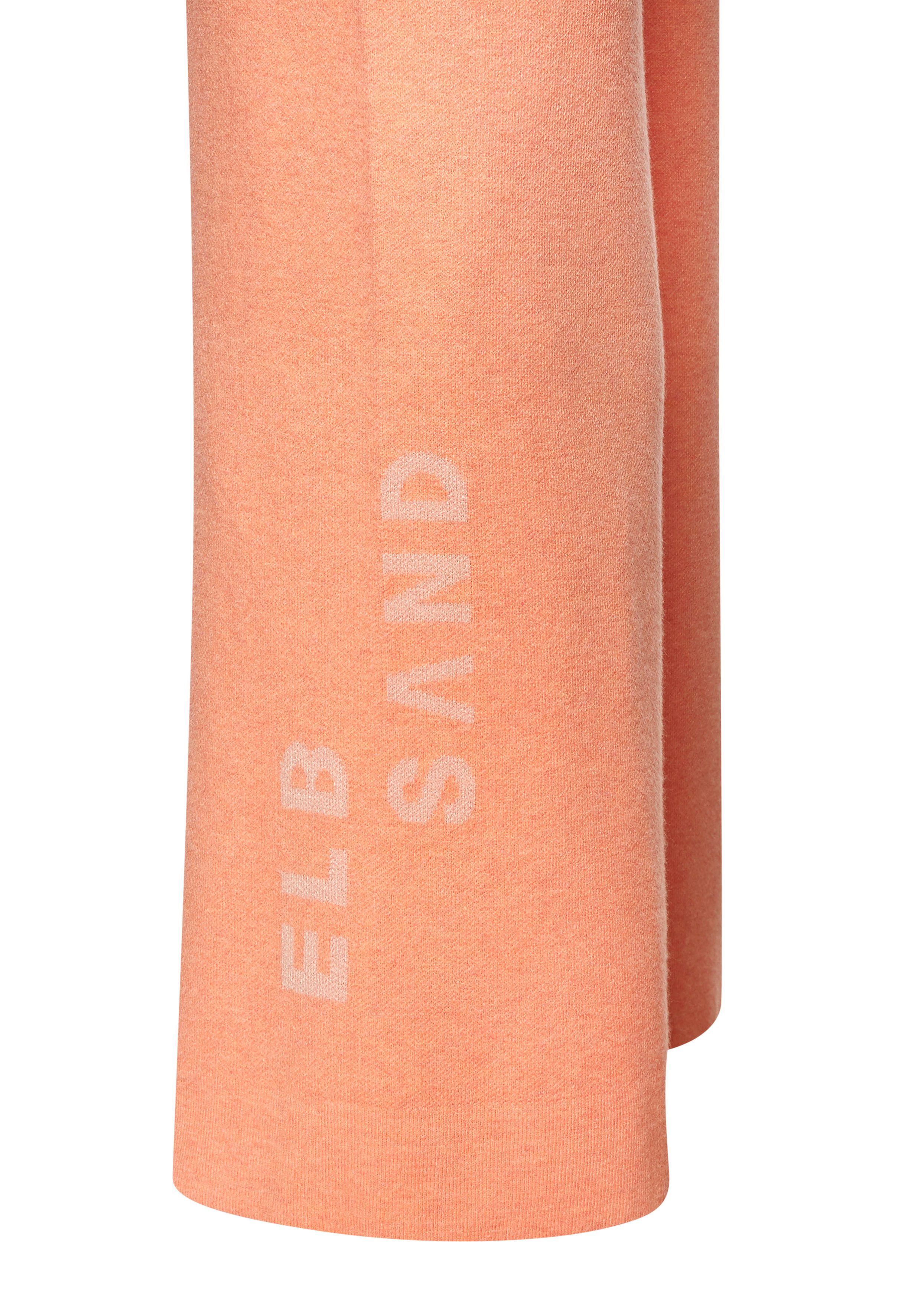 Elbsand Strickhose mit weitem Bein und eingestricktem Logo, Loungewear