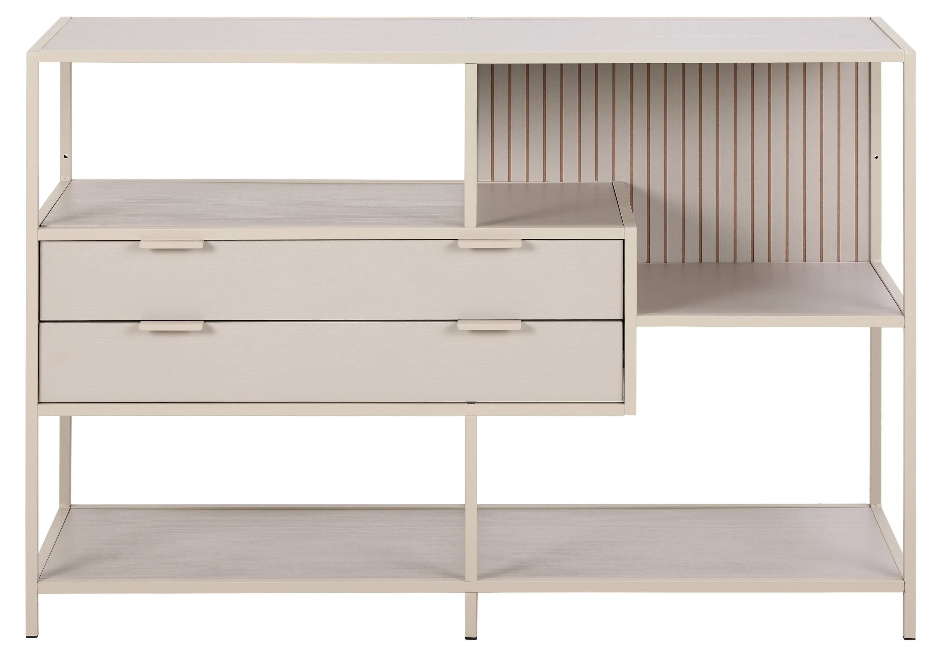 ACTONA GROUP Standregal 2 Schübe, in grau - 114x78x35 (BxHxT)