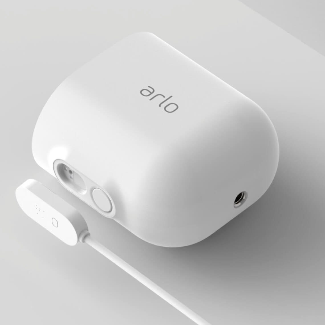 ARLO Überwachungskamera Ultra 2 Spotlight Kabelloses 4K-UHD-Überwachungssystem mit 2 Kamera (Außenbereich, 2-tlg)