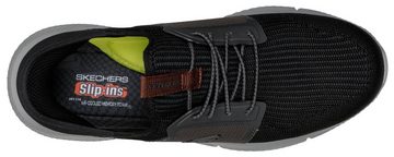 Skechers INGRAM-BRACKETT Slip-On Sneaker Slipper, Trainingsschuh, Freizeitschuh in veganer Verarbeitung