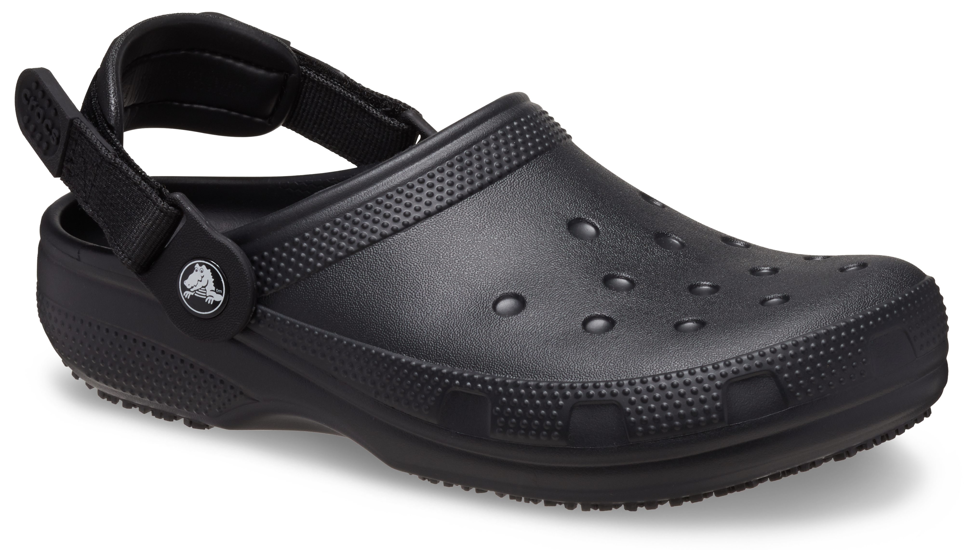 Crocs Classic Work Clog Berufsschuh Clog, Sommerschuh, Gartenschuh mit schwenkbarem Fersenriemen
