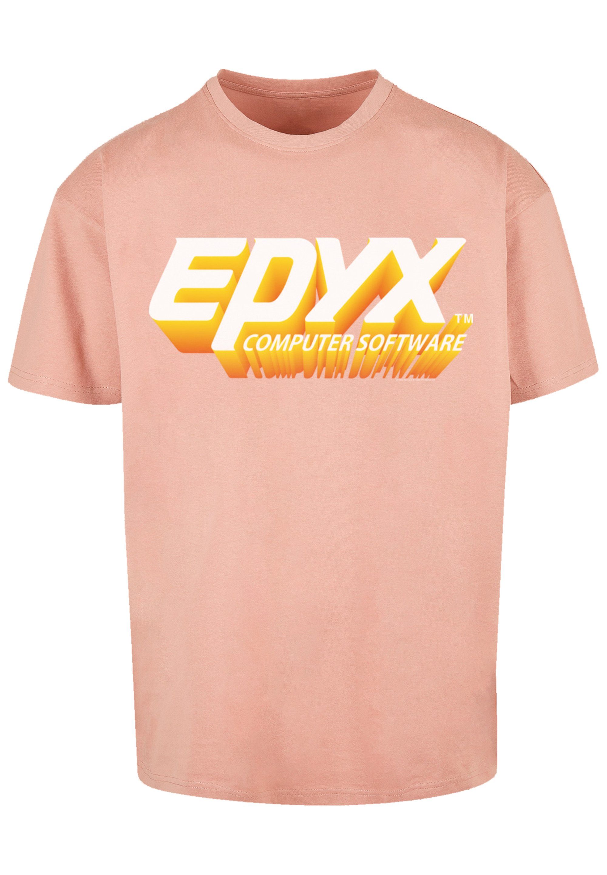 Print 3D T-Shirt F4NT4STIC EPYX Logo amber