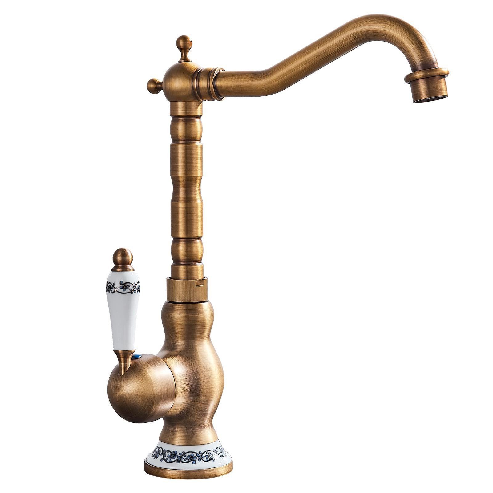 DAKYAM Waschtischarmatur Wasserhahn Bad Küche Waschbeckenarmatur günstig online kaufen