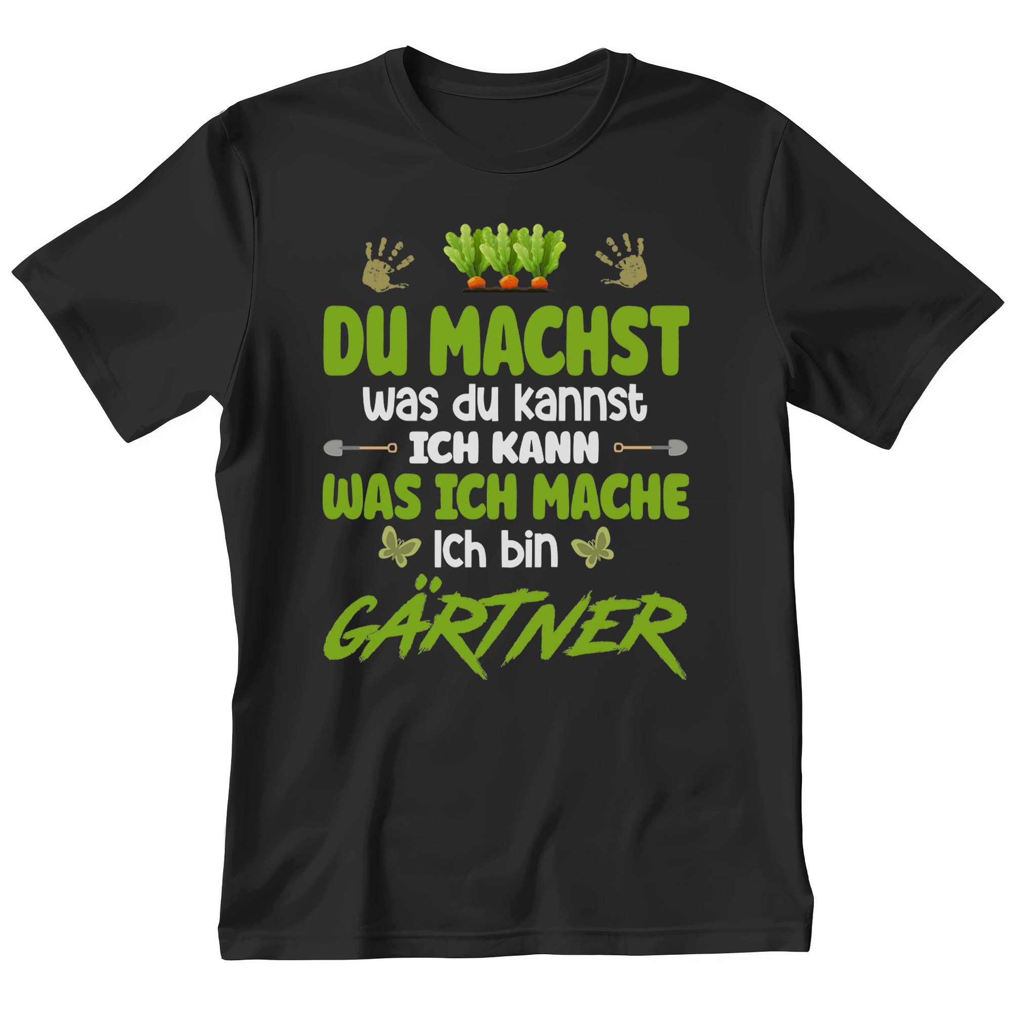 T-Shirt Gärtner Geschenk Männer Spruch Beruf Ausbildung Abschluss