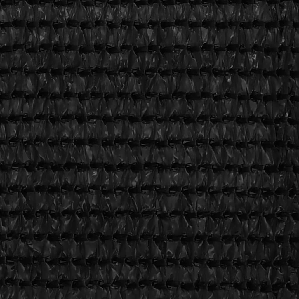 Balkonsichtschutz Balkon-Sichtschutz Schwarz 75x500 cm HDPE