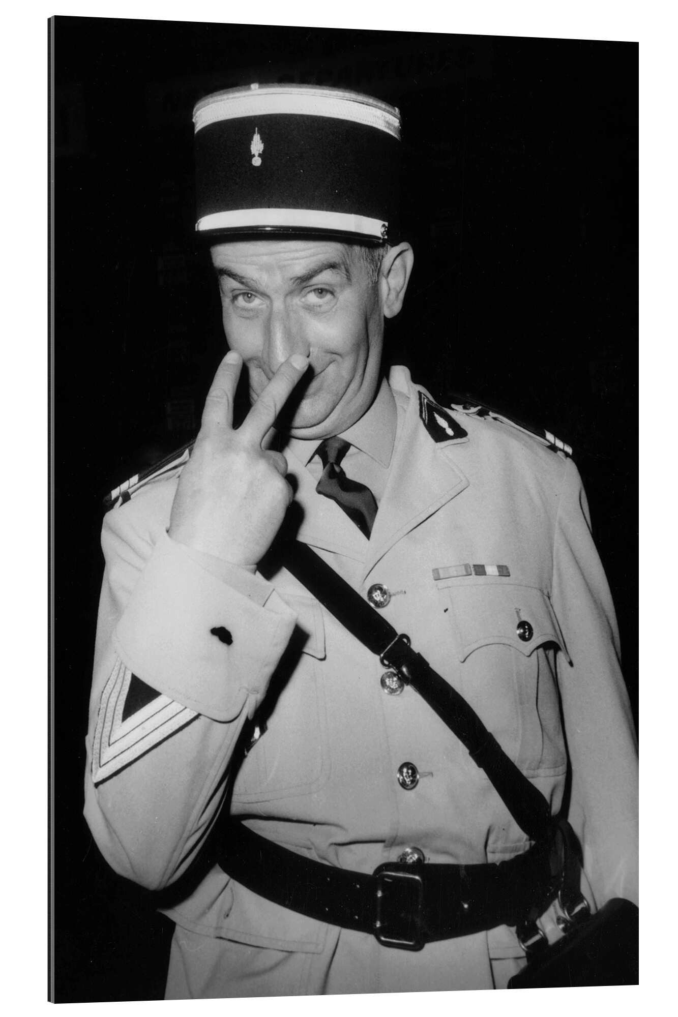 Posterlounge Wandbild Louis de Funes, 1971, Bridgeman Images, erhältlich als Poster, Leinwandbild, Wandsticker oder Acrylglasbild