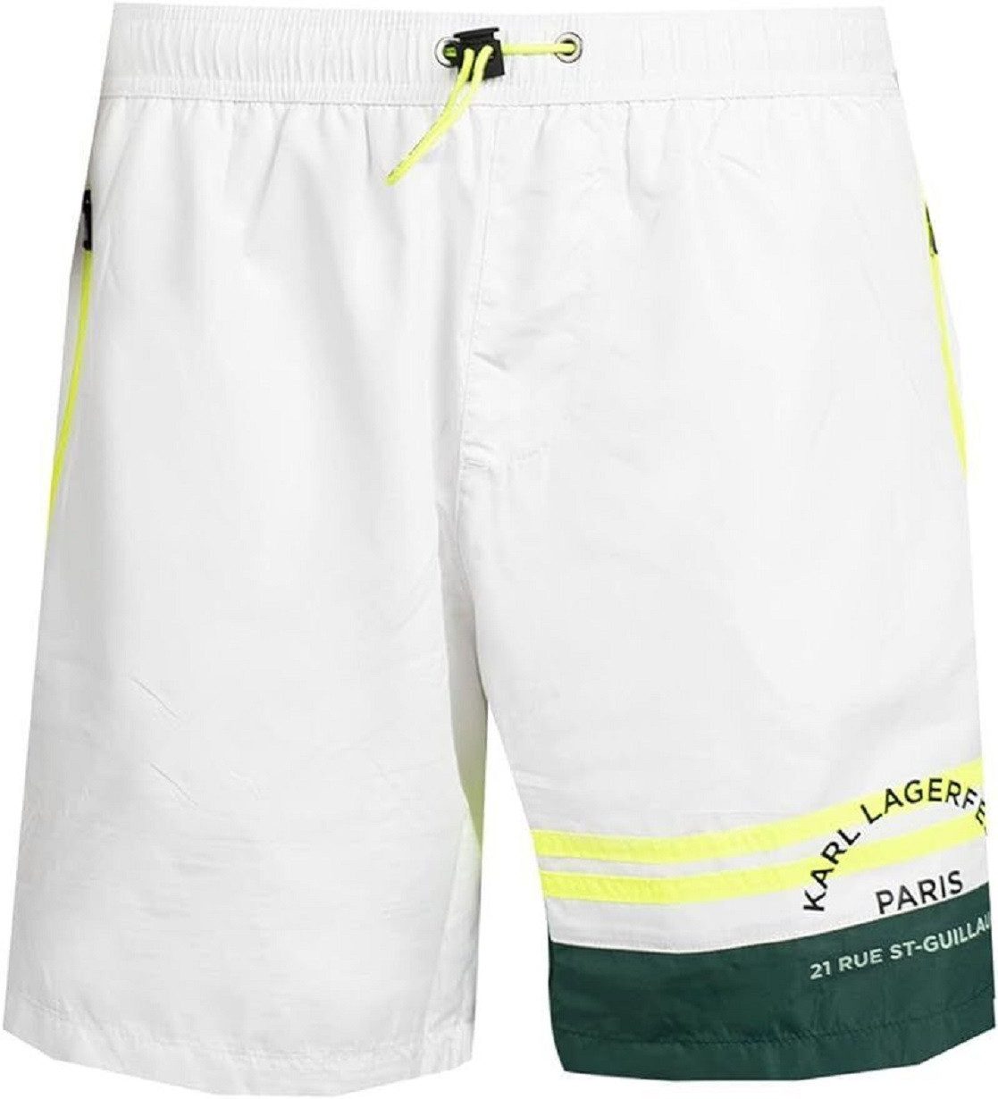 KARL LAGERFELD Badeshorts karl Lagerfeld Herren Golf Medium Boardshort Schwimmshort Schließung