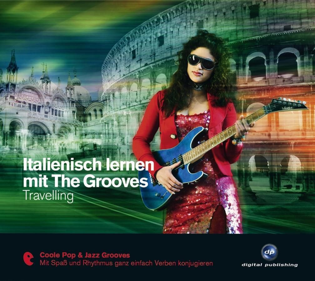 Hörspiel-CD Italienisch lernen mit The Grooves - Travelling, 1 Audio-CD